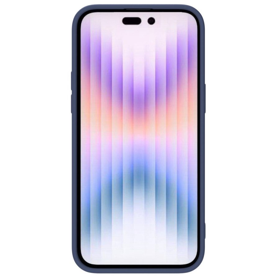 660110438C-2 NILLKIN For iPhone 14 Pro Max Hard PC Soft Silicone Hybrid Case Slide Camera Protection Phone Cover