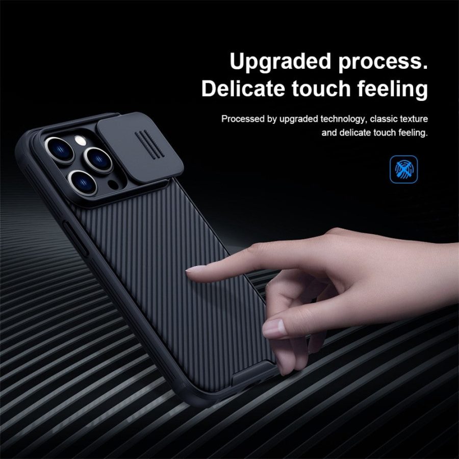 660110442B-8 NILLKIN Camshield Pro Series for iPhone 14 Pro Max Magnetic Phone Case Hard PC - TPU Casephone Protector with Slide Camera Lens Cover