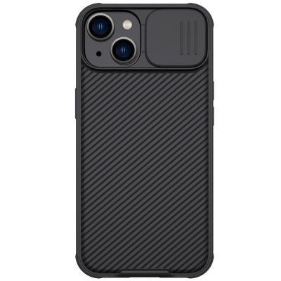 660110443A-1 NILLKIN CamShield Pro Series for iPhone 14 / iPhone 13 Slide Camera Protection Phone Case Anti-drop Hybrid TPU - PC Back Cover