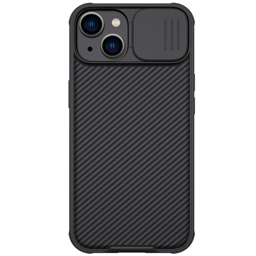 NILLKIN CamShield Pro Series for iPhone 14 / iPhone 13 Slide Camera Protection Phone Case Anti-drop Hybrid TPU - PC Back Cover