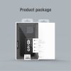 660110447D-10 NILLKIN Qin Pro Series for iPhone 14 / iPhone 13 Full Protection Phone Case with Sliding Lens Cover PU Leather Phone Shell Card Holder