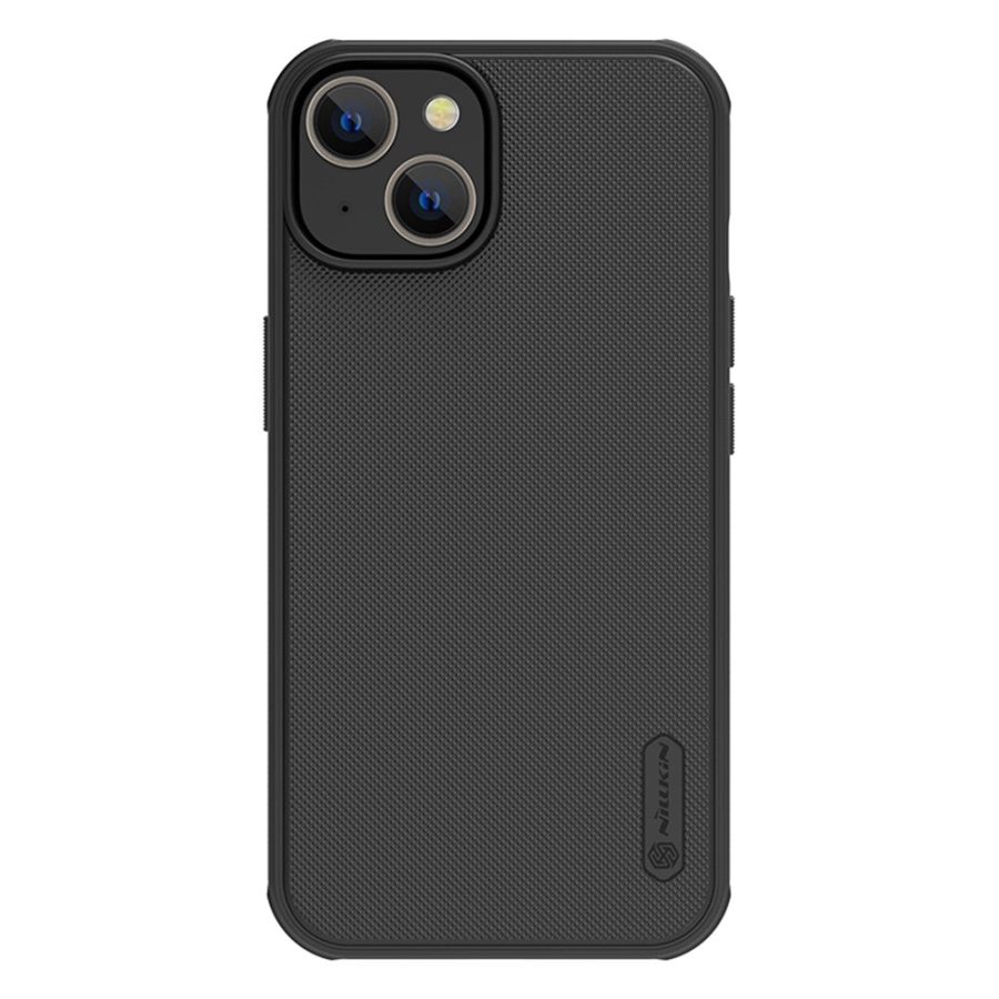 660110464A-1 NILLKIN Frosted Shield Pro for iPhone 14 / iPhone 13 Hard PC Soft TPU Matte Phone Cover Magnetic Absorption Case
