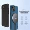 660110464A-4 NILLKIN Frosted Shield Pro for iPhone 14 / iPhone 13 Hard PC Soft TPU Matte Phone Cover Magnetic Absorption Case