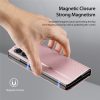 DUX DUCIS Bril Series For Samsung Galaxy Z Fold6 Magnetic Case Leather - PC Phone Cover with Stand