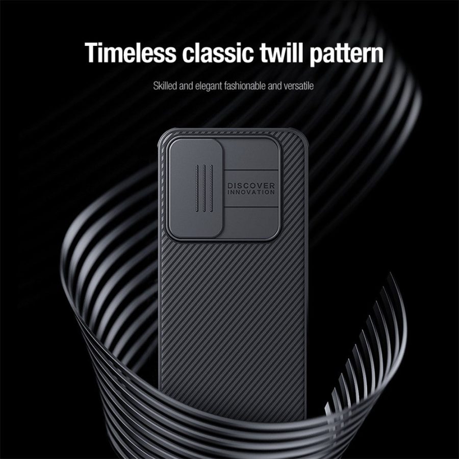 6601105666A-13 NILLKIN Camshield Pro Series for Samsung Galaxy S24 FE Case PC - TPU Slide Camera Lid Phone Cover