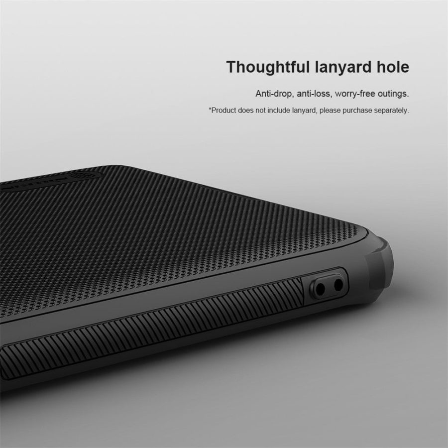 NILLKIN Super Frosted Shield Pro for Samsung Galaxy S24 FE Case PC - TPU Drop-Proof Shell Built-In Magnet Ring
