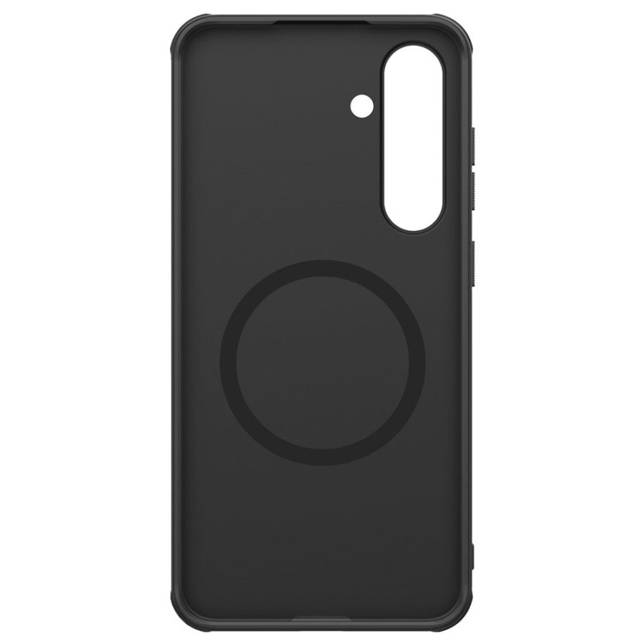 NILLKIN Super Frosted Shield Pro for Samsung Galaxy S24 FE Case PC - TPU Drop-Proof Shell Built-In Magnet Ring