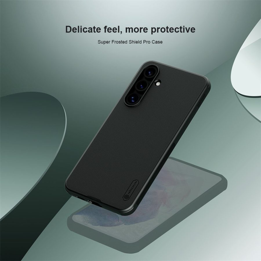 NILLKIN Super Frosted Shield Pro for Samsung Galaxy S24 FE Case PC - TPU Drop-Proof Shell