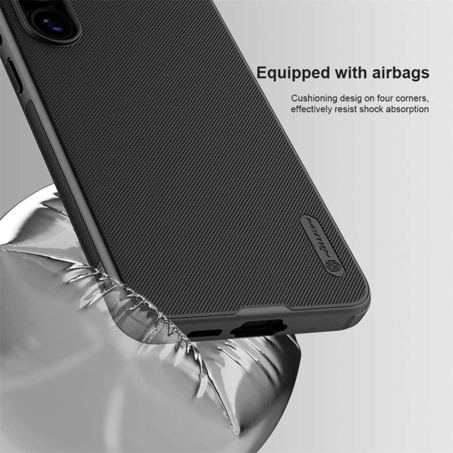 NILLKIN Super Frosted Shield Pro for Samsung Galaxy S24 FE Case PC - TPU Drop-Proof Shell