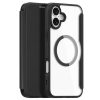 6601108805A-1 DUX DUCIS Skin X Pro for iPhone 16 Magnetic Case Card Slot PU Leather Flip Phone Cover