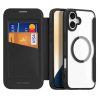 6601108805A-2 DUX DUCIS Skin X Pro for iPhone 16 Magnetic Case Card Slot PU Leather Flip Phone Cover