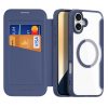 6601108806A-2 DUX DUCIS Skin X Pro for iPhone 16 Plus Case Compatible with MagSafe Card Slot Leather Cover