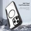 6601108807A-10 DUX DUCIS Skin X Pro for iPhone 16 Pro Leather Case Compatible with MagSafe Card Holder Phone Cover