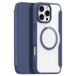 DUX DUCIS Skin X Pro for iPhone 16 Pro Leather Case Compatible with MagSafe Card Holder Phone Cover