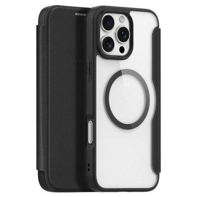 6601108808B-1 DUX DUCIS Skin X Pro for iPhone 16 Pro Max Magnetic Phone Case Card Holder Leather Cover