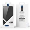 DUX DUCIS Skin X Pro for iPhone 16 Pro Max Magnetic Phone Case Card Holder Leather Cover