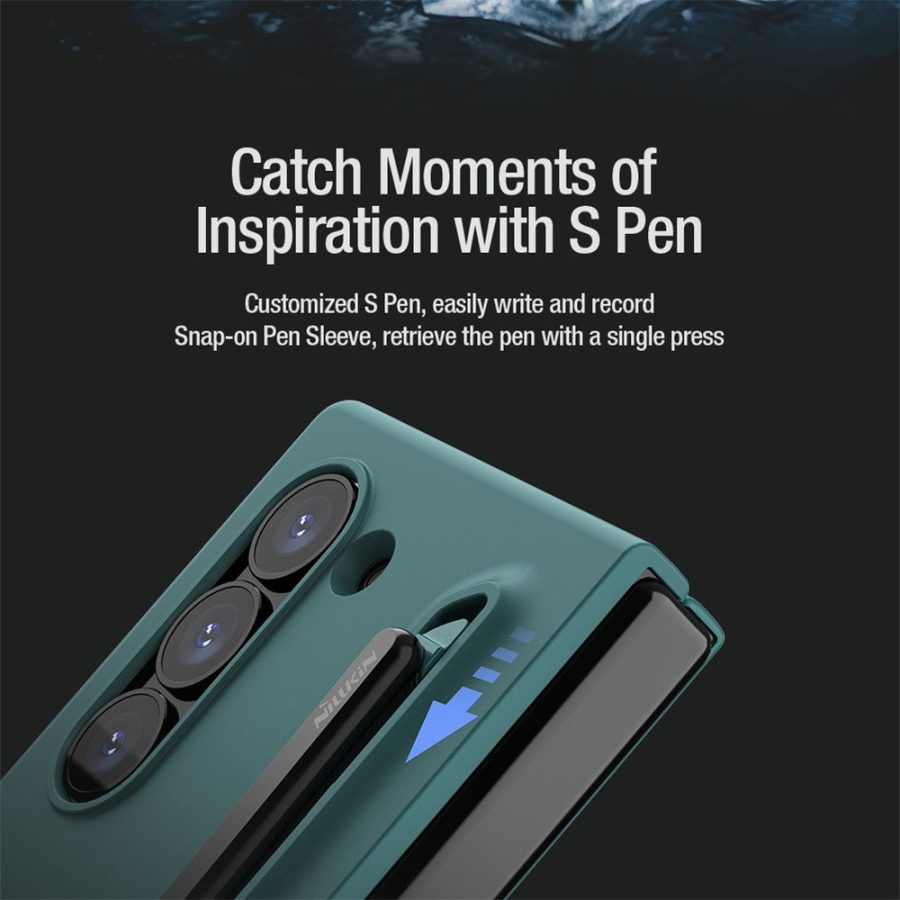 6601109078A-9_6867d5f3-7634-4ffd-beff-97b4d365bab7 NILLKIN Flex Pure Fold For Samsung Galaxy Z Fold6 Case Shockproof Silicone Phone Cover with Stylus Pen