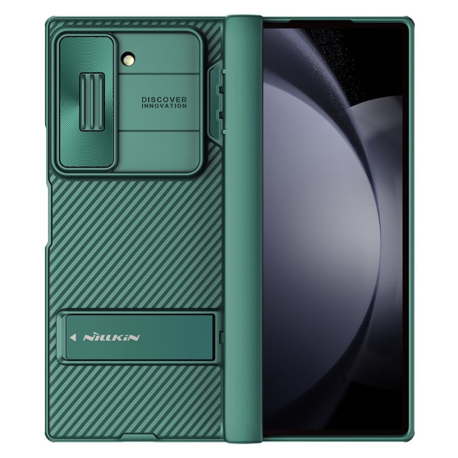 6601109727B-1_97137c37-7472-4c46-87e9-d9b97e06b942 NILLKIN CamShield Fold Case for Samsung Galaxy Z Fold6 Shockproof Kickstand Phone Cover Slide Camera Lid