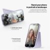 DUX DUCIS Rafi II Series for iPhone 16 Plus Magnetic Phone Case Card Holder Leather Back Cover
