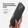 6601110668A-11 DUX DUCIS Rafi II Series for iPhone 16 Pro Magnetic Case Kickstand Card Slots Leather - TPU Phone Cover