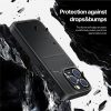 6601110668A-12 DUX DUCIS Rafi II Series for iPhone 16 Pro Magnetic Case Kickstand Card Slots Leather - TPU Phone Cover