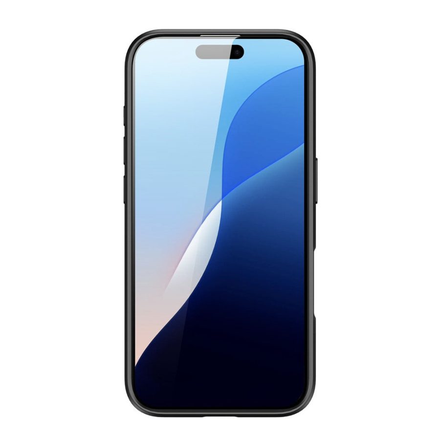 6601110668A-3 DUX DUCIS Rafi II Series for iPhone 16 Pro Magnetic Case Kickstand Card Slots Leather - TPU Phone Cover