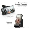 6601110668A-6 DUX DUCIS Rafi II Series for iPhone 16 Pro Magnetic Case Kickstand Card Slots Leather - TPU Phone Cover