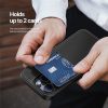 6601110668A-8 DUX DUCIS Rafi II Series for iPhone 16 Pro Magnetic Case Kickstand Card Slots Leather - TPU Phone Cover