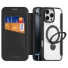 6601113829B-3 DUX DUCIS Skin X Pro Series for iPhone 16 Pro Max Magnetic Case Kickstand Leather Flip Phone Cover