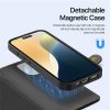 DUX DUCIS Lawa Series for iPhone 16 Pro Max Magnetic Case Cowhide Leather Detachable Phone Cover