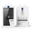 DUX DUCIS Lawa Series for iPhone 16 Plus Case Compatible with MagSafe Detachable Cowhide Leather Wallet Cover