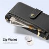 DUX DUCIS Lawa Series for iPhone 16 Plus Case Compatible with MagSafe Detachable Cowhide Leather Wallet Cover