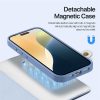 6601113837A-3 DUX DUCIS Lawa Series for iPhone 16 Magnetic Case Detachable Zipper Wallet Cowhide Leather Cover