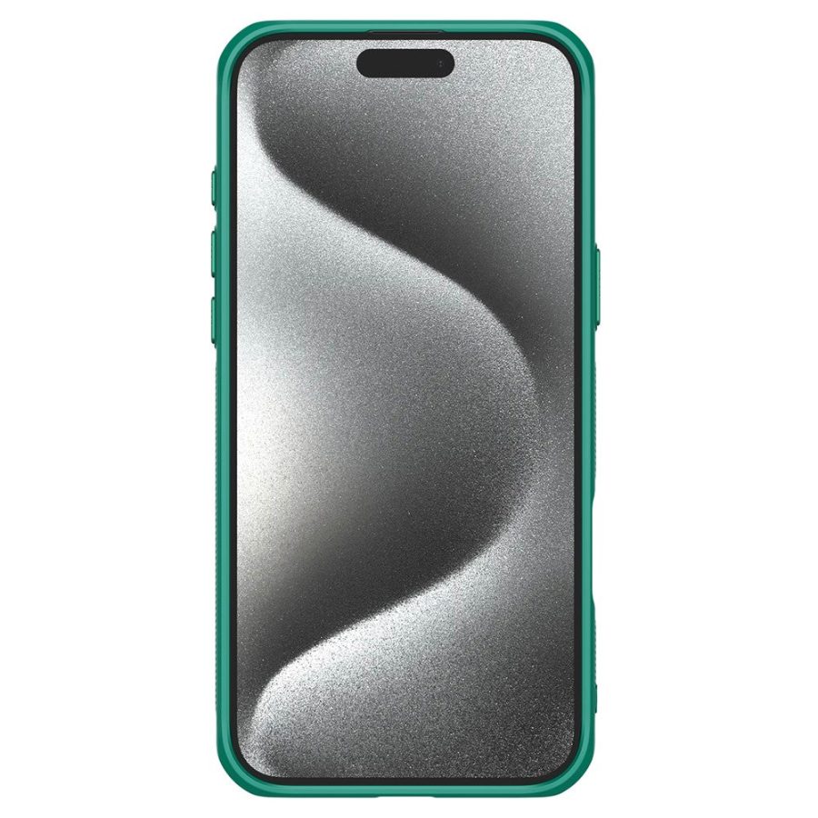 NILLKIN Iceblade CamProp for iPhone 16 Pro Max Case PC - TPU Phone Shell with Lens Cover Kickstand