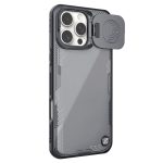 NILLKIN Iceblade CamProp for iPhone 16 Pro Max Case PC - TPU Phone Shell with Lens Cover Kickstand