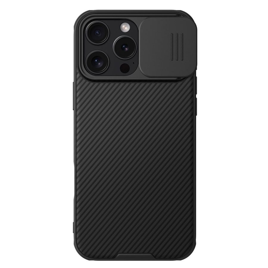 NILLKIN Camshield Pro Series for iPhone 16 Pro Case PC - TPU Slide Camera Lid Phone Cover