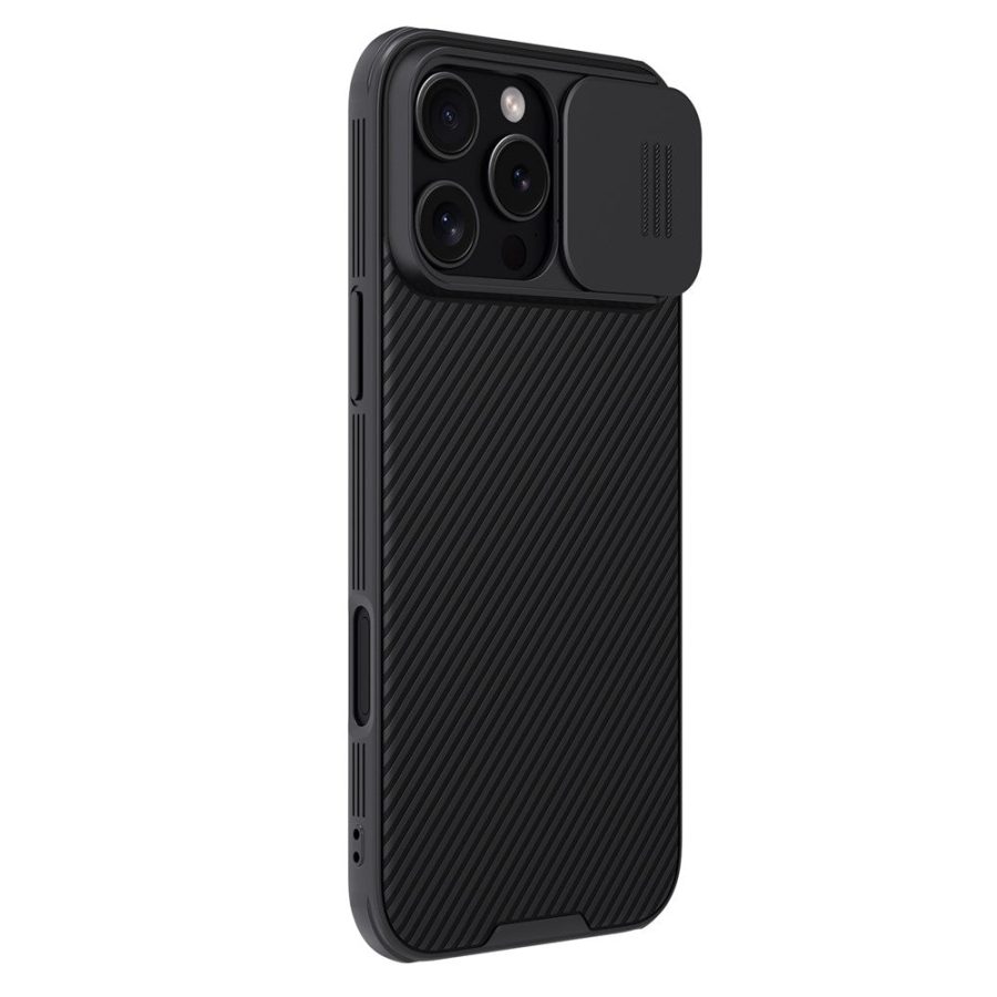 NILLKIN Camshield Pro Series for iPhone 16 Pro Case PC - TPU Slide Camera Lid Phone Cover