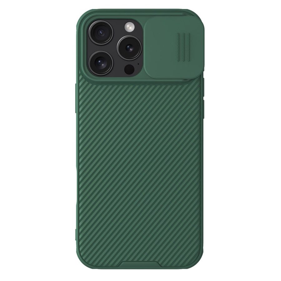 NILLKIN CamShield Pro for iPhone 16 Pro Max Case Compatible with MagSafe TPU  - PC Phone Cover with Slider Camera