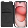 6601117717A-2 NILLKIN Qin Prop Series for iPhone 16 Pro Max Leather Case Lens Kickstand Phone Cover