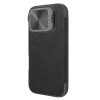 6601117717A-5 NILLKIN Qin Prop Series for iPhone 16 Pro Max Leather Case Lens Kickstand Phone Cover