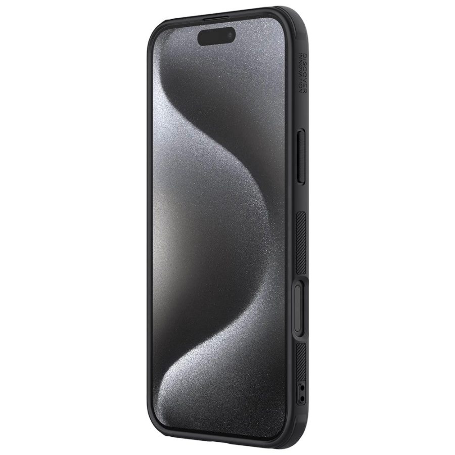 6601117718A-5 NILLKIN Frosted Shield Pro for iPhone 16 Pro Max Case Compatible with MagSafe PC - TPU Phone Cover