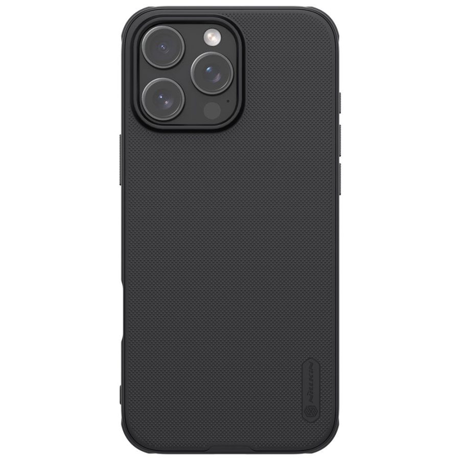 6601117719A-1 NILLKIN Frosted Shield Pro for iPhone 16 Pro Case Compatible with MagSafe PC - TPU Phone Cover