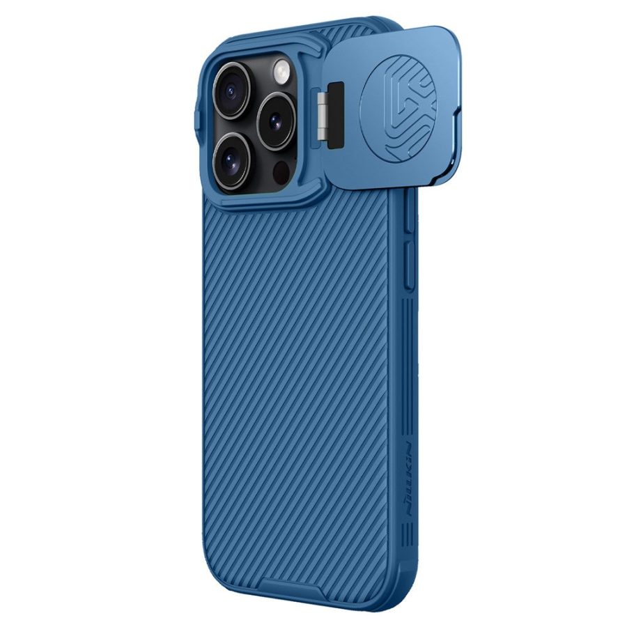 NILLKIN Camshield Prop Magnetic Series for iPhone 16 Pro Case Compatible with MagSafe PC - TPU Phone Cover with Camera Cover
