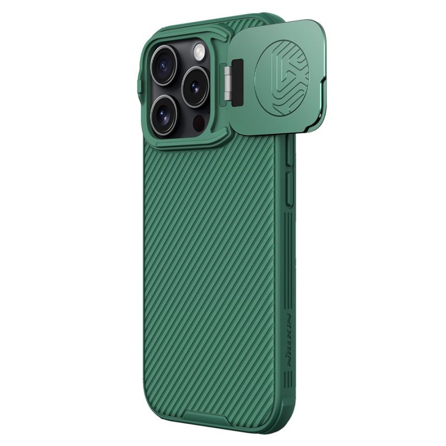 6601117722C-1 NILLKIN Camshield Prop Series for iPhone 16 Pro Case Slide Camera Protection PC - TPU Phone Cover
