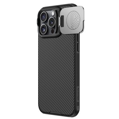 6601117723A-1 NILLKIN Camshield Prop Series for iPhone 16 Pro Max Case Slide Camera Protection PC - TPU Phone Cover