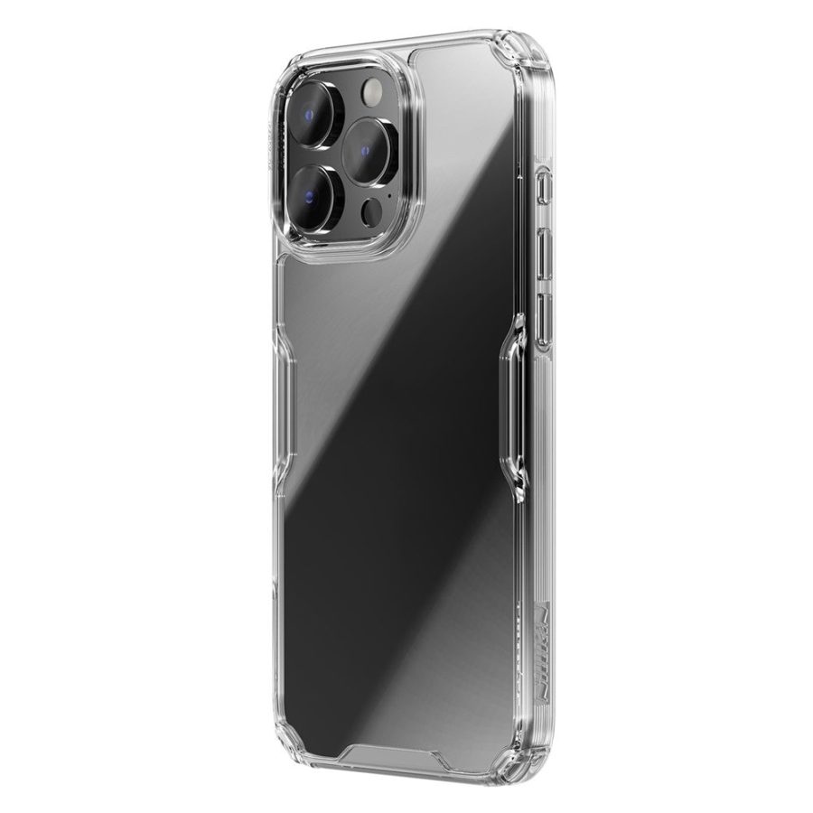 NILLKIN Nature Pro Series for iPhone 16 Pro Clear Case PC - TPU Phone Back Cover