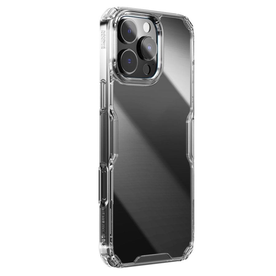 NILLKIN Nature Pro Series for iPhone 16 Pro Clear Case PC - TPU Phone Back Cover