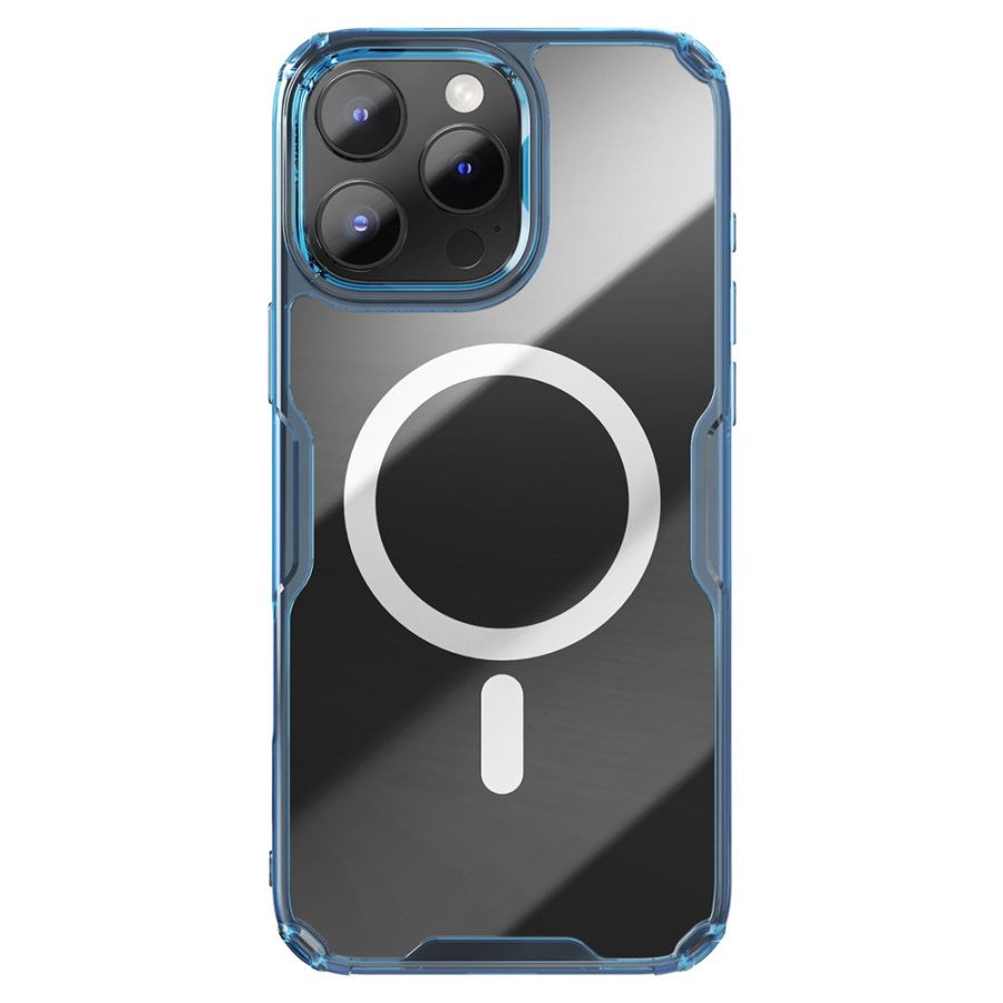 6601117726B-1 NILLKIN Pro Series for iPhone 16 Pro Case Compatible with MagSafe TPU - PC Ultra Clear Phone Case
