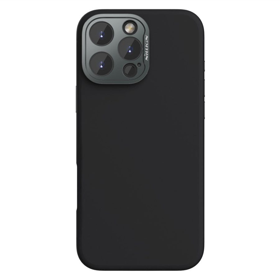 6601117728B-2 NILLKIN Lenswing Prop For iPhone 16 Pro Max Case Compatible with MagSafe Camera Lens Frame Kickstand Soft Silicone Phone Cover