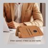 6601117785A-11 NILLKIN Qin Prop Series for iPhone 16 Leather Case Lens Kickstand Phone Cover